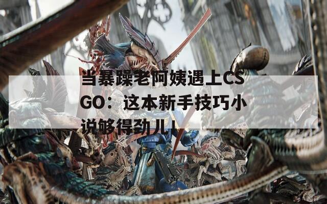当暴躁老阿姨遇上CSGO：这本新手技巧小说够得劲儿！