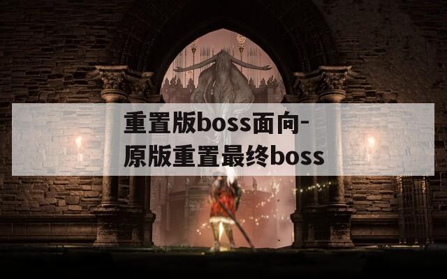 重置版boss面向-原版重置最终boss