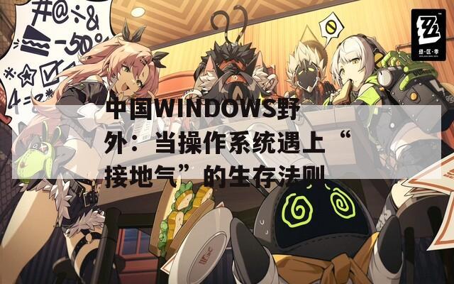 中国WINDOWS野外：当操作系统遇上“接地气”的生存法则